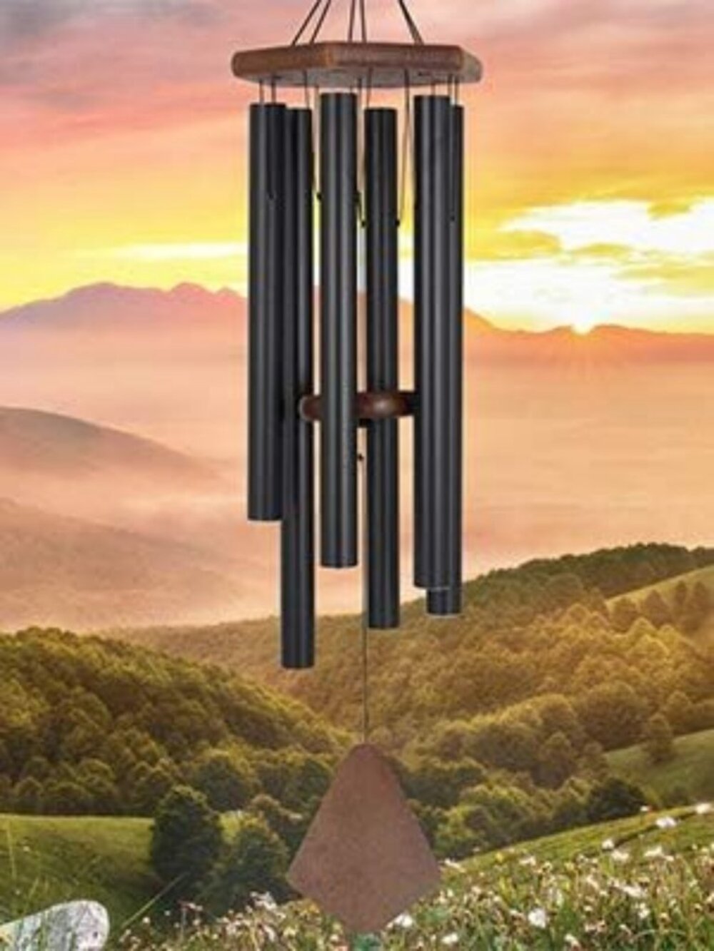 Large 36-Inch Outdoor Wind Chimes | Deep Tone Memorial Gift for Loved Ones